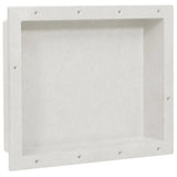 vidaXL Shower Niche 41x36x10 cm Matte Grey