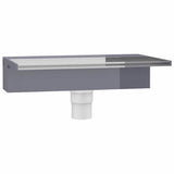 vidaXL Watervaloverlaat met RGB LED's 60 cm acryl