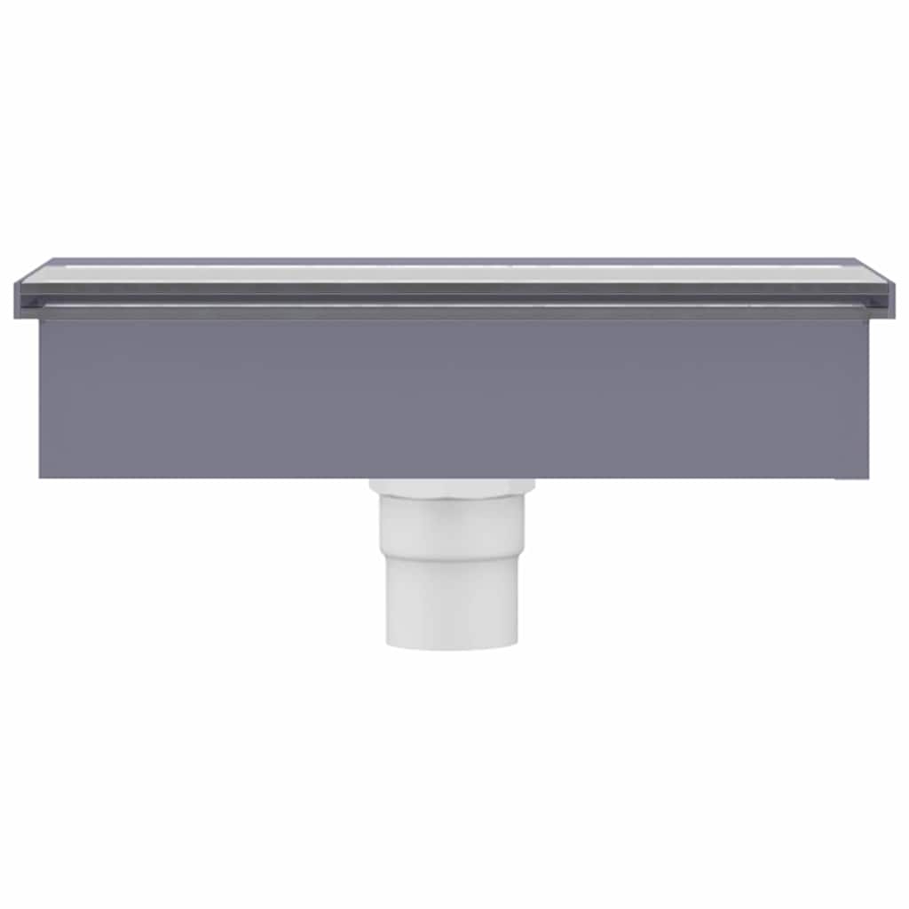 vidaXL Watervaloverlaat met RGB LED's 60 cm acryl