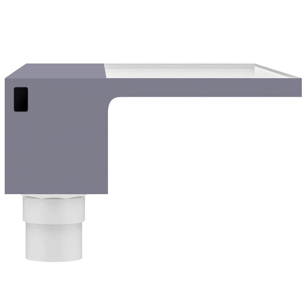 vidaXL Watervaloverlaat met RGB LED's 60 cm acryl