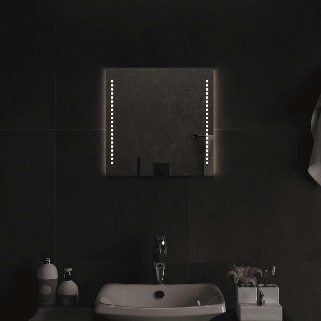 vidaXL Lampe de poche LED 30x30 cm