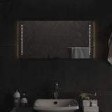 vidaXL Bathroom Mirror LED 40x20 cm