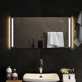 vidaXL Bathroom Mirror LED 40x20 cm