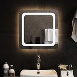 vidaXL Badkamerspiegel LED 30x30 cm