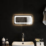 vidaXL Bathroom Mirror LED 40x20 cm