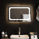 vidaXL Bathroom Mirror LED 40x20 cm