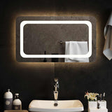 vidaXL Bathroom Mirror LED 40x20 cm