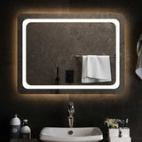 vidaXL Bathroom Mirror LED 40x20 cm