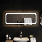 vidaXL Bathroom Mirror LED 40x20 cm