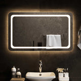 vidaXL Bathroom Mirror LED 40x20 cm