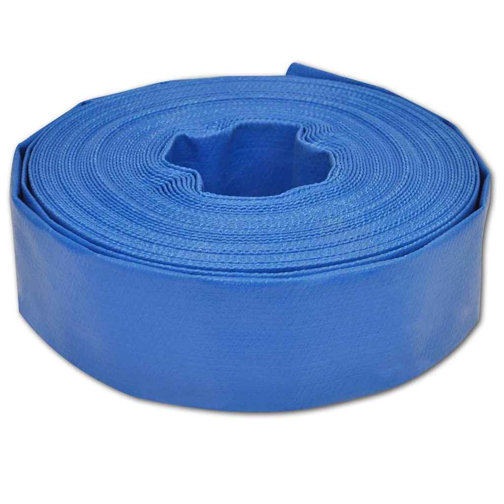 vidaXL Flat Hose 3'' 25 m PVC