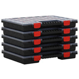 vidaXL Assortimentsdozen 5 st 34,5x25x5 cm polypropeen