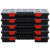 vidaXL Assortimentsdozen 5 st 34,5x25x5 cm polypropeen