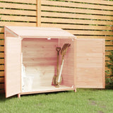 vidaXL Tuinschuur 55x52x112 cm massief vurenhout