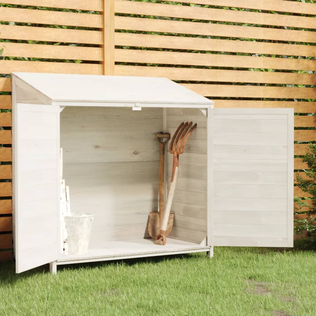 vidaXL Tuinschuur 55x52x112 cm massief vurenhout