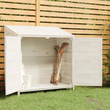 vidaXL Tuinschuur 55x52x112 cm massief vurenhout
