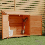 vidaXL Tuinschuur 55x52x112 cm massief vurenhout