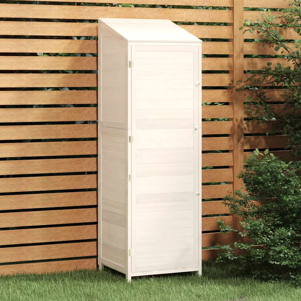 vidaXL Tuinschuur 55x52x112 cm massief vurenhout