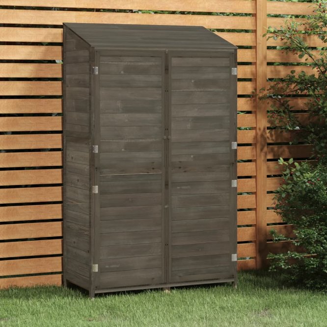 vidaXL Tuinschuur 55x52x112 cm massief vurenhout