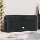 vidaXL Tuinbox 119x48x60 cm polypropeen bruin