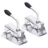 vidaXL Jockey Wheel Clamp 13.5x6.5x14 cm galvanized steel