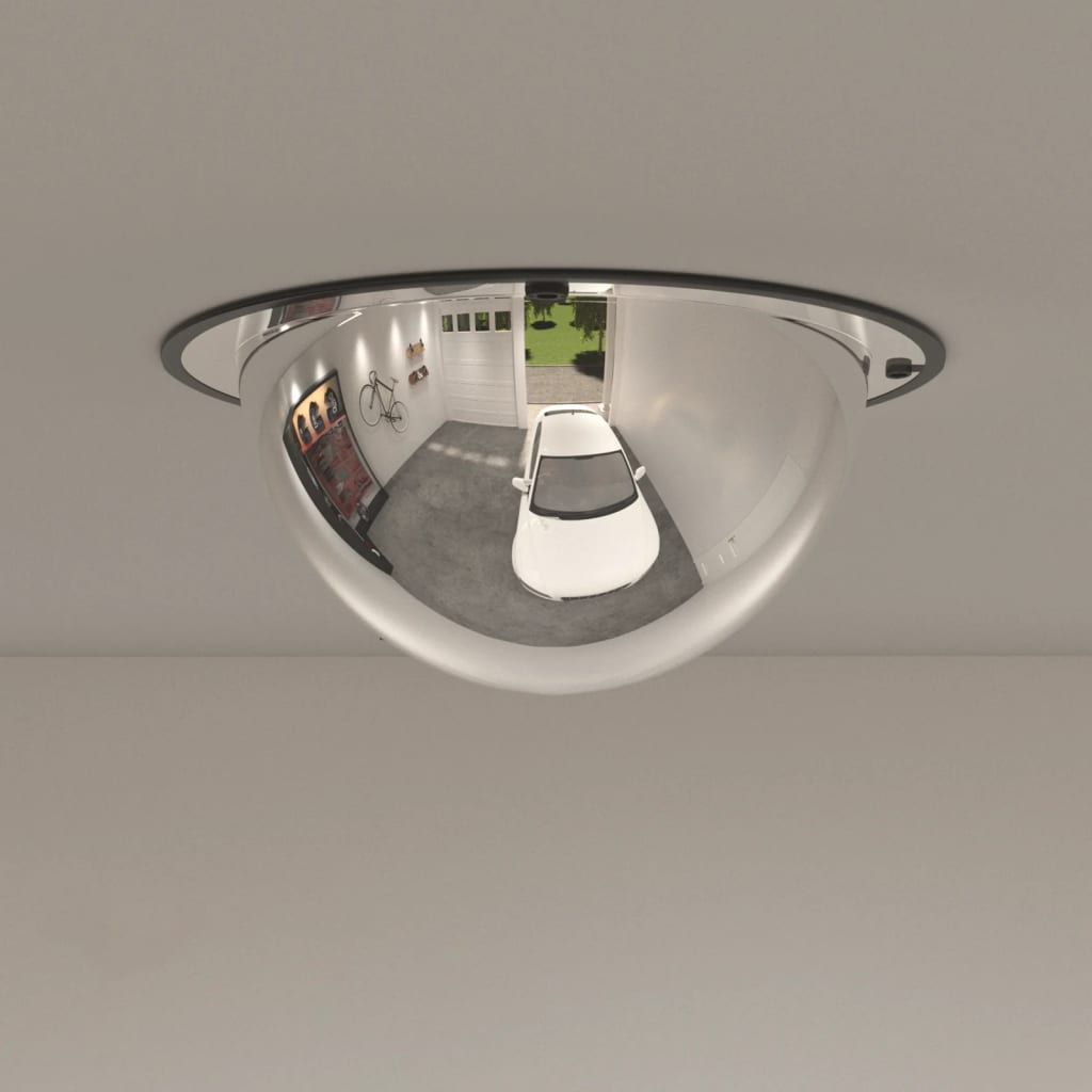 vidaXL Half Dome Traffic Mirror 2 pcs Ø 40 cm acrylic