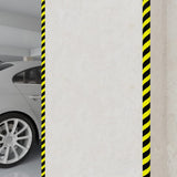 vidaXL Corner Protector 4x3x100 cm PU Yellow and Black