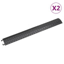 vidaXL Kabelbeschermers drempel 4 st 98,5 cm geel