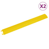 vidaXL Cable Protectors Ramp 4 pcs 98.5 cm Yellow