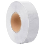 vidaXL Reflective Tape 2.5 cm x 20 m PVC White