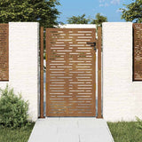 vidaXL Gate square 100x75 cm corten steel