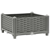 vidaXL Plantenbak verhoogd 40x40x23 cm polypropeen