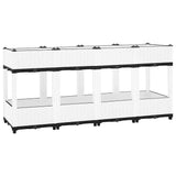 vidaXL Plantenbak verhoogd 40x40x23 cm polypropeen