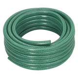 vidaXL Garden Hose with Coupling Set 0.5'' 10 m PVC Green