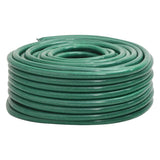 vidaXL Garden Hose with Coupling Set 0.5'' 10 m PVC Green