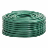 vidaXL Garden Hose with Coupling Set 0.5'' 10 m PVC Green