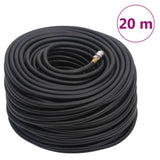 vidaXL Luchtslang hybride 0,6'' 2 m rubber en pvc zwart