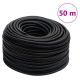 vidaXL Luchtslang hybride 0,6'' 2 m rubber en pvc zwart