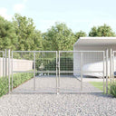 vidaXL Tuinhek van gaas 300x125 cm galvanisé acier antraciet