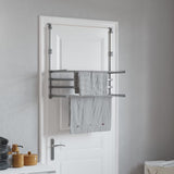 vidaXL Clothes Drying Rack for Balcony 54x25x42 cm Aluminium