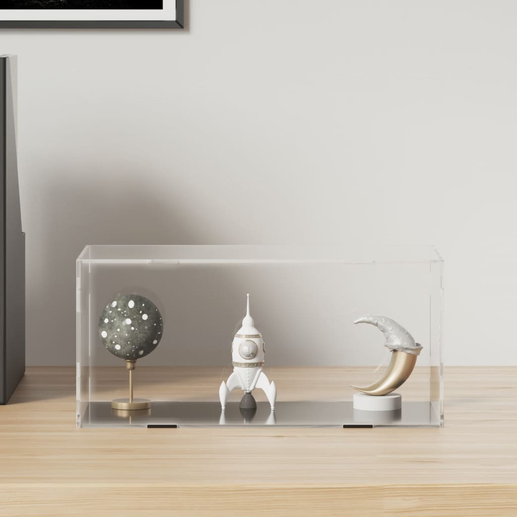 vidaXL Display Box transparent 14x14x22 cm acrylic