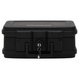 vidaXL Kluis 38x32,5x16,5 cm zwart