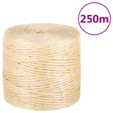 vidaXL Rope 6 mm 100 m 100% sisal