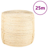 vidaXL Rope 6 mm 100 m 100% sisal