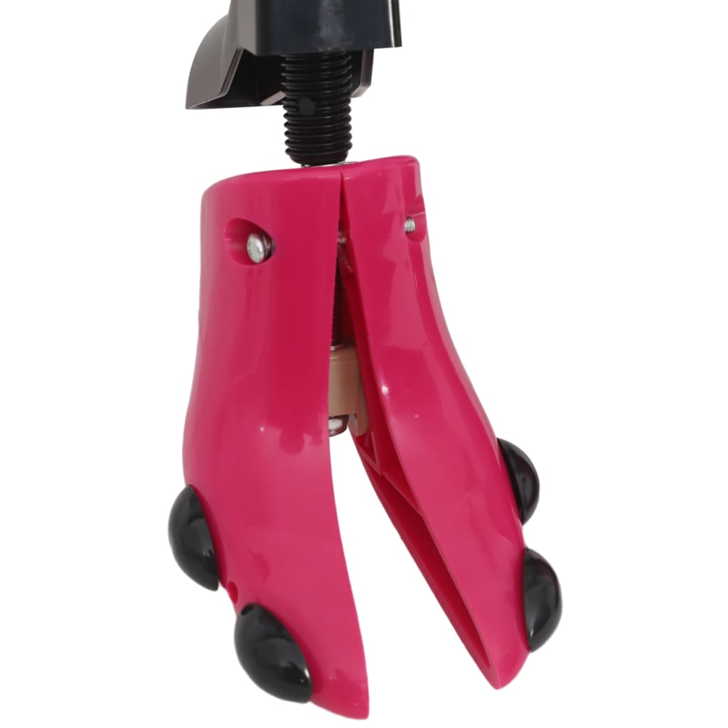 vidaXL Schoenspanners met schoenlepel EU 34-37 kunststof geel