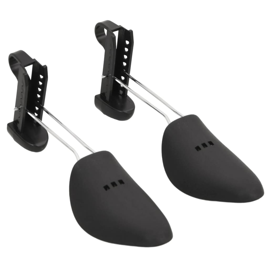 vidaXL Shoe Stretchers 5 pairs EU 35-38 plastic black