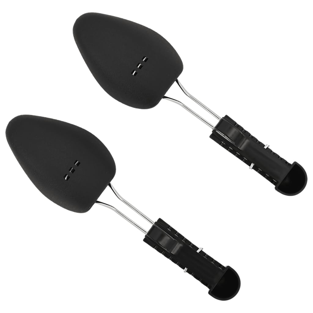 vidaXL Shoe Stretchers 5 pairs EU 35-38 plastic black