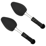 vidaXL Shoe Stretchers 5 pairs EU 35-38 plastic black
