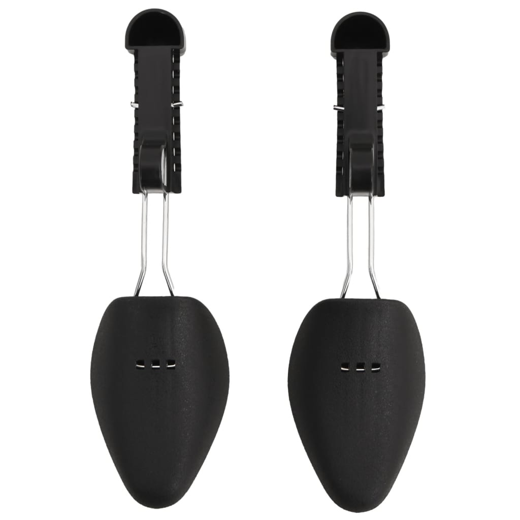 vidaXL Shoe Stretchers 5 pairs EU 35-38 plastic black