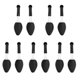 vidaXL Shoe Stretchers 5 pairs EU 35-38 plastic black